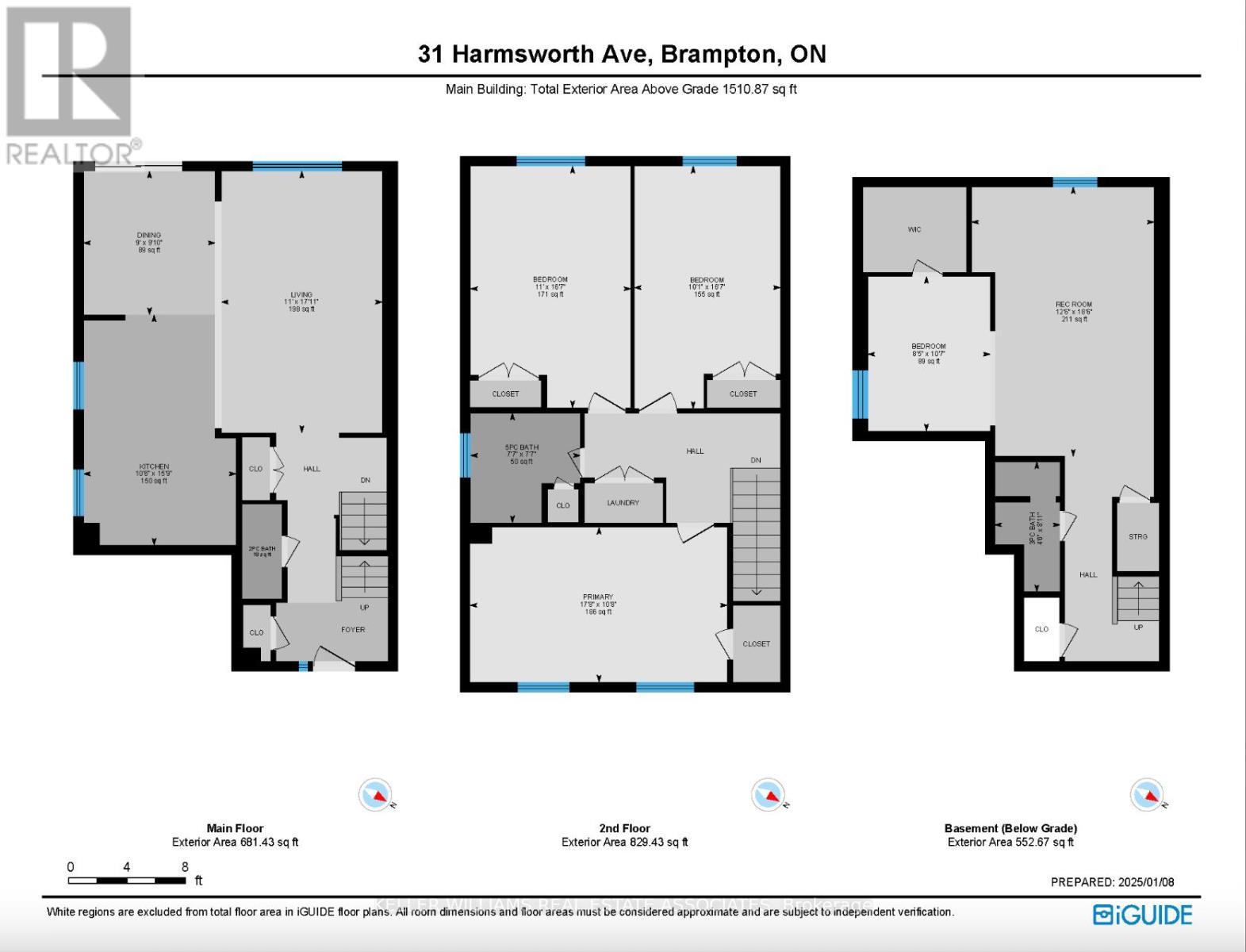 31 Harmsworth Avenue, Brampton, Ontario  L6X 2N2 - Photo 38 - W11916835