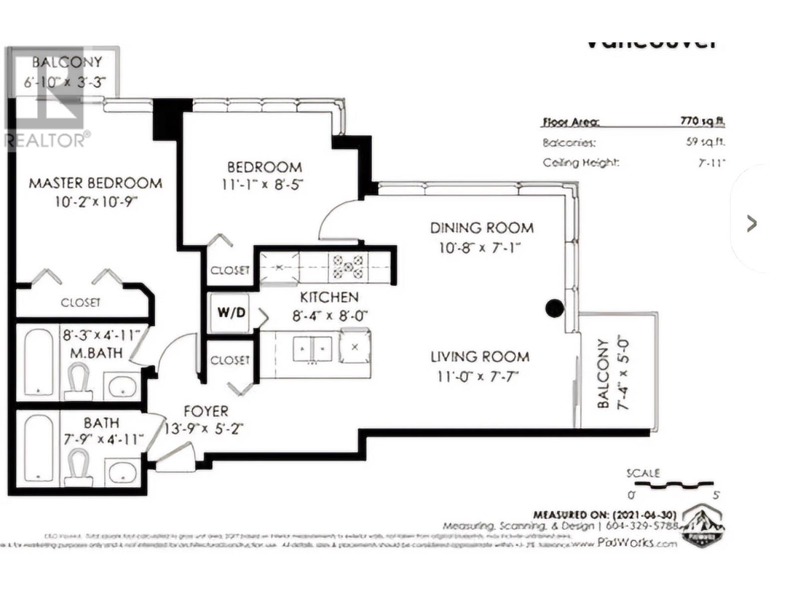 3303 909 Mainland Street, Vancouver, British Columbia  V6B 1S3 - Photo 14 - R2954711