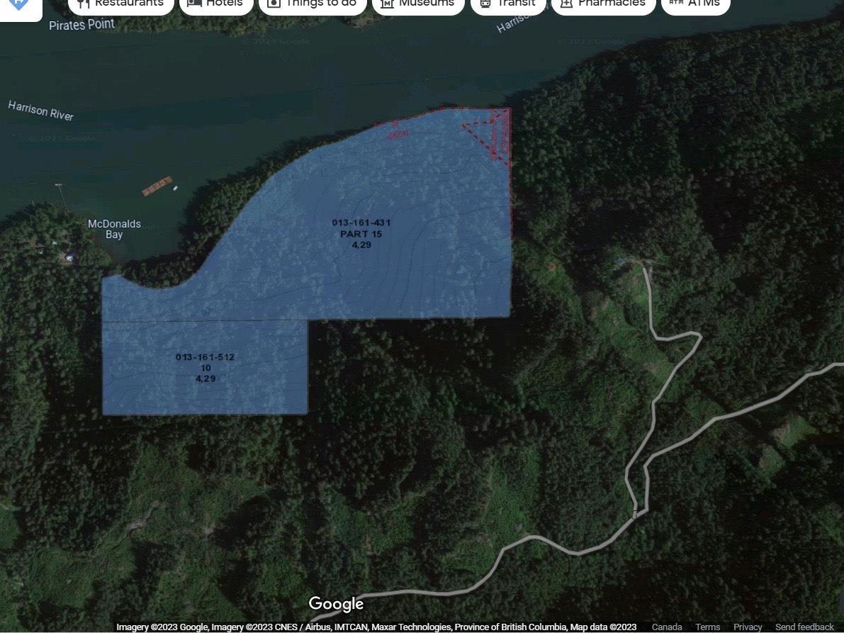 SW 1/4 PORTION SOUTH HARRISON RIVER|Harrison Lake, harrison hot springs, British Columbia