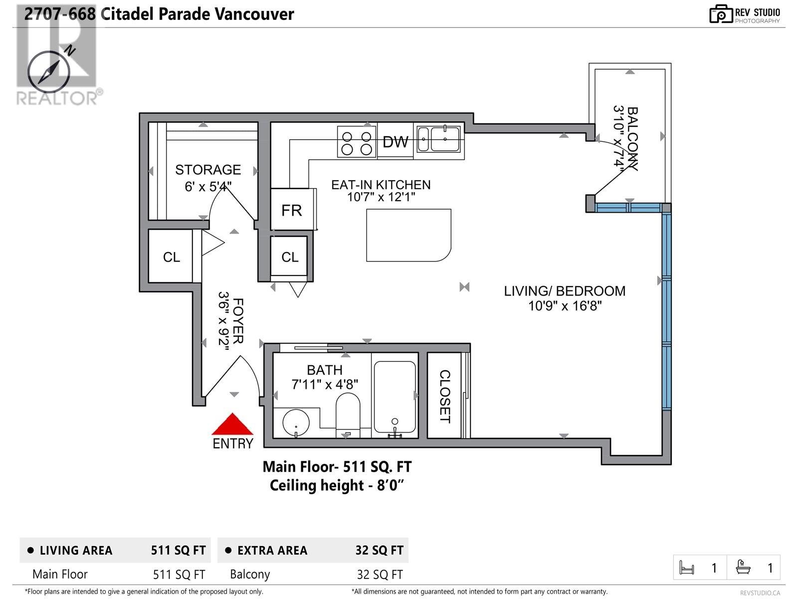 2707 668 Citadel Parade, Vancouver, British Columbia  V6B 1W6 - Photo 37 - R2955581