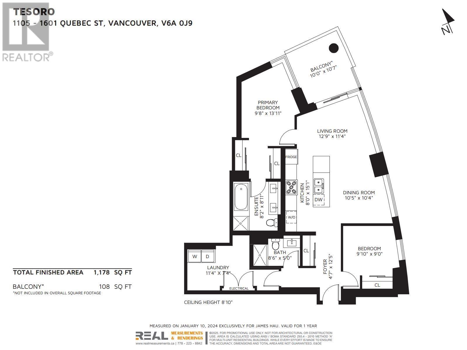 Listing Picture 40 of 40 : 1105 1601 QUEBEC STREET, Vancouver / 溫哥華 - 魯藝地產 Yvonne Lu Group - MLS Medallion Club Member