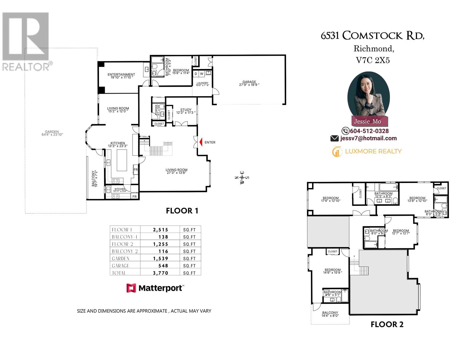 Listing Picture 40 of 40 : 6531 COMSTOCK ROAD, Richmond / 烈治文 - 魯藝地產 Yvonne Lu Group - MLS Medallion Club Member