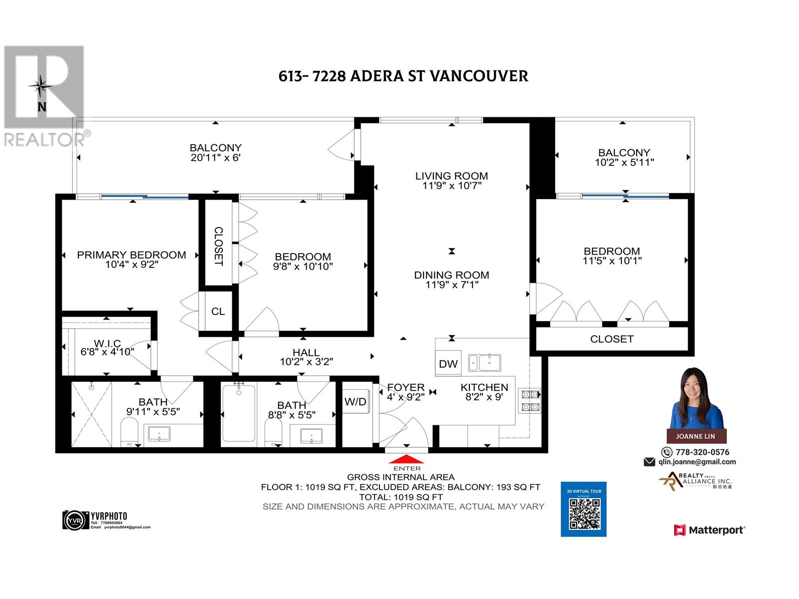 613 7228 Adera Street, Vancouver, British Columbia  V6P 0H8 - Photo 36 - R2884272