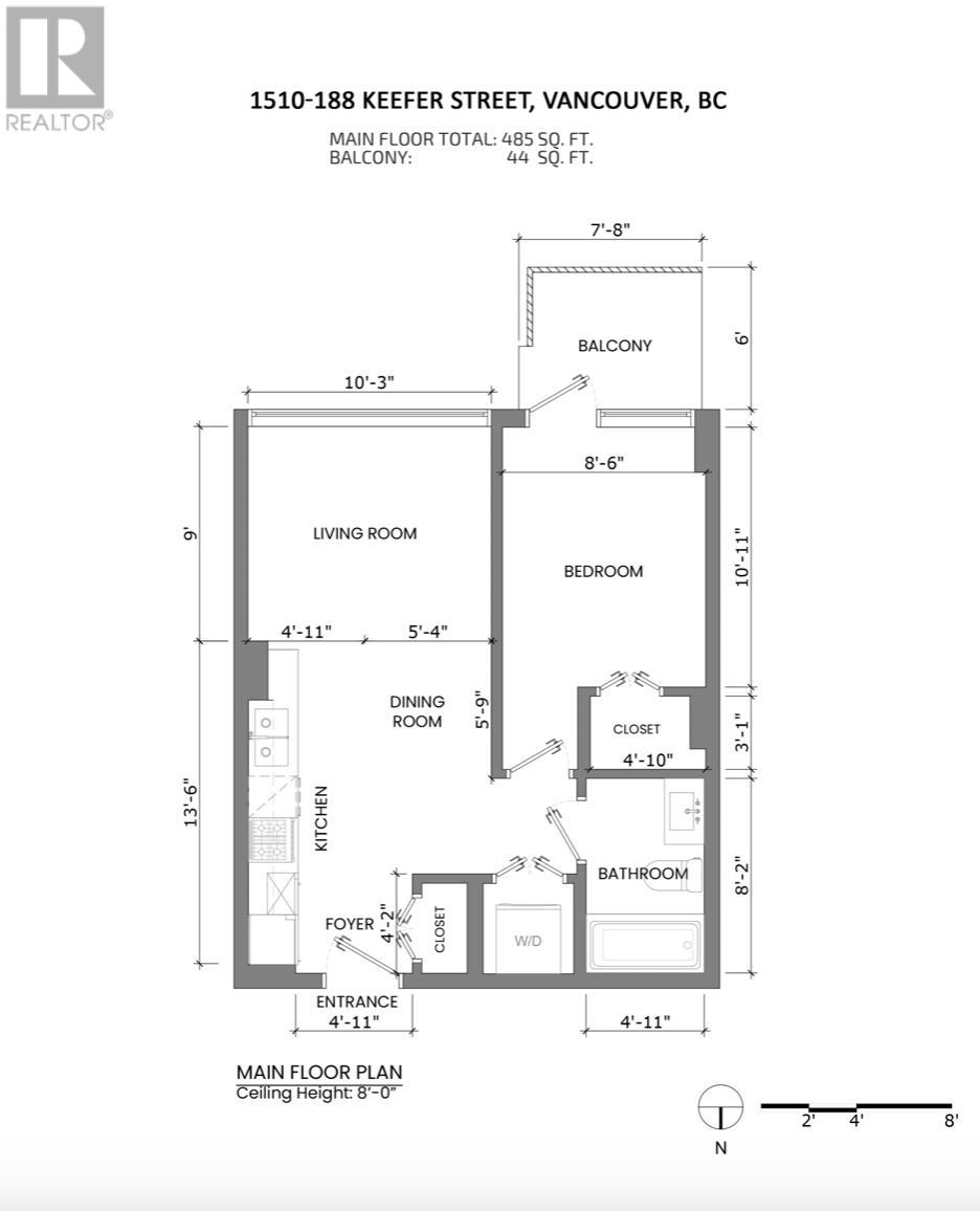 1510 188 Keefer Street, Vancouver, British Columbia  V6A 0E3 - Photo 23 - R2955793