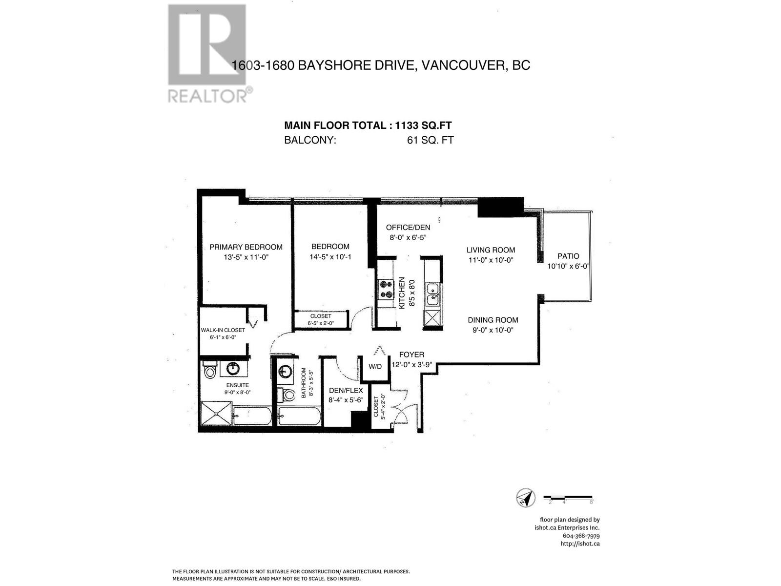 1603 1680 Bayshore Drive, Vancouver, British Columbia  V6G 3H6 - Photo 21 - R2952940