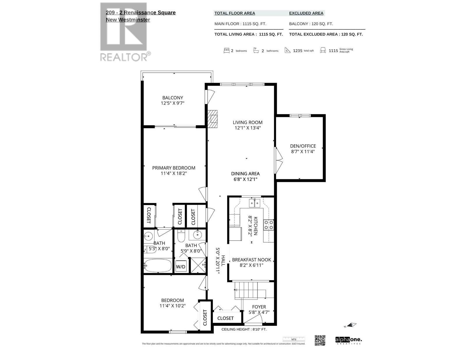 209 2 Renaissance Square, New Westminster, British Columbia  V3M 6K3 - Photo 24 - R2956185