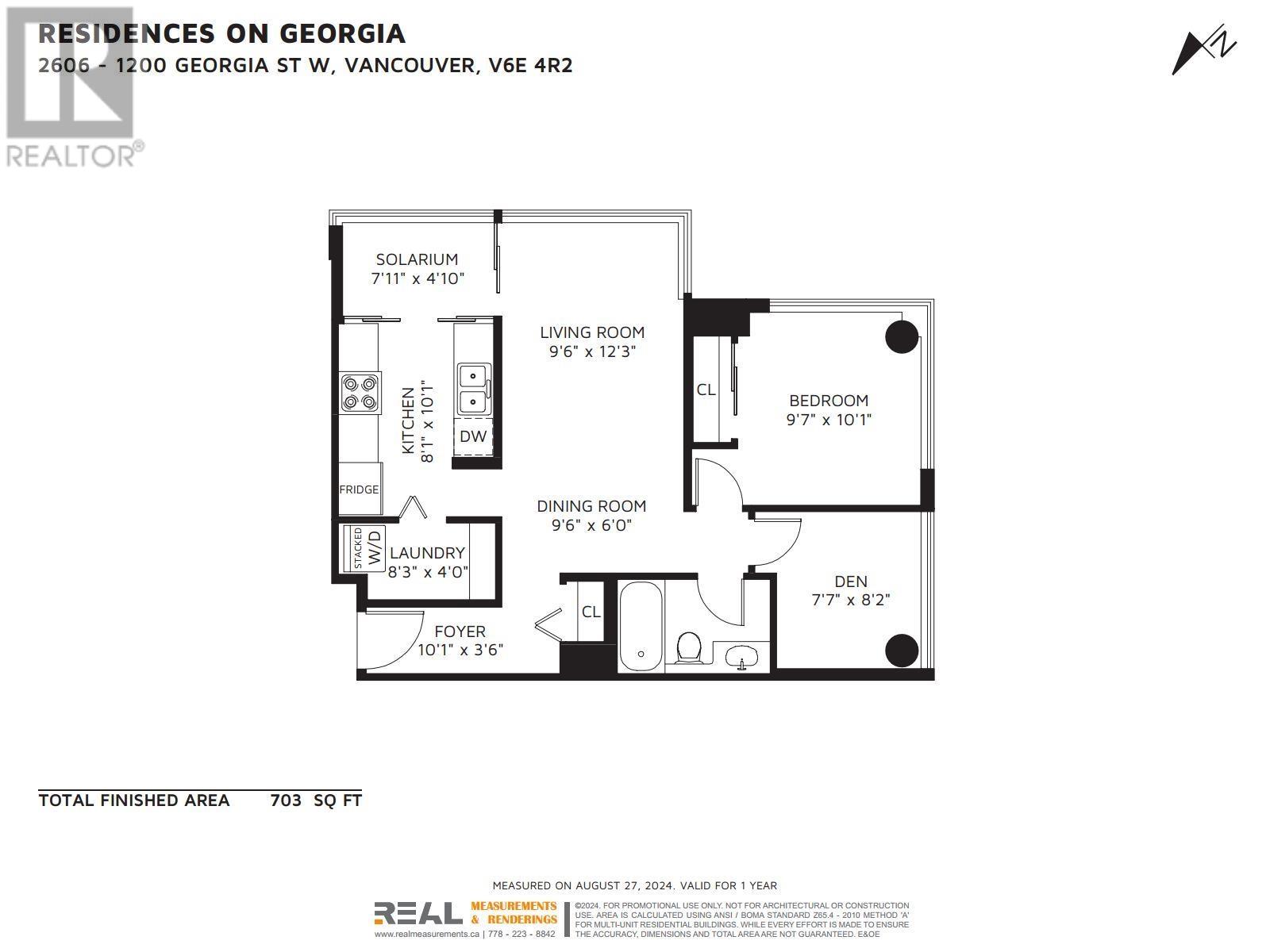 2606 1200 W Georgia Street, Vancouver, British Columbia  V6E 4R2 - Photo 12 - R2956380