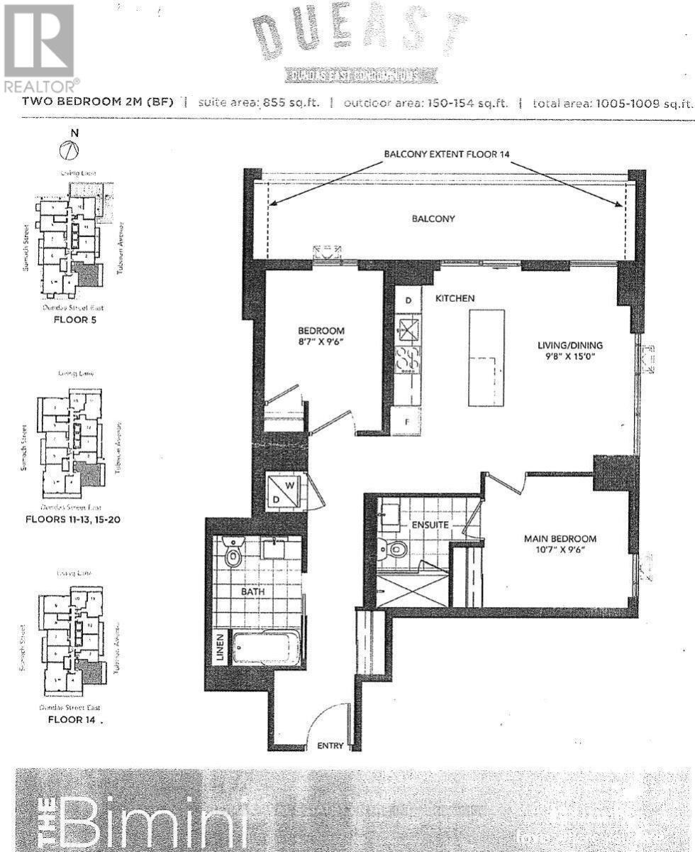 1303 - 225 Sumach Street, Toronto, Ontario  M5A 0P8 - Photo 26 - C11923645