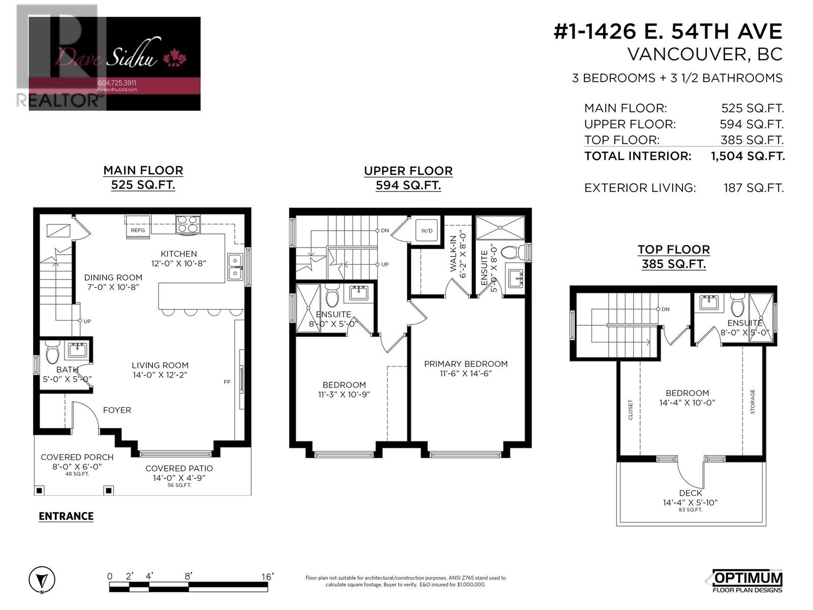 1 1426 E 54th Avenue, Vancouver, British Columbia  V5P 1Y1 - Photo 27 - R2956000