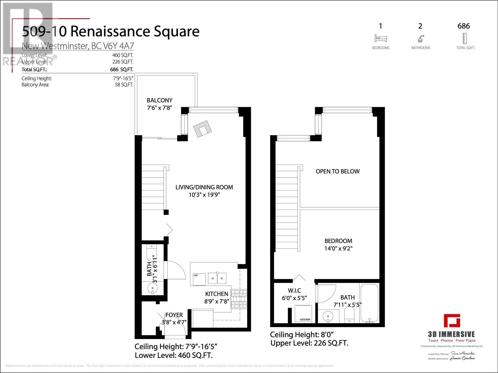 509 10 Renaissance Square, New Westminster, British Columbia V3M 7B1 - Photo 28 - R2956587