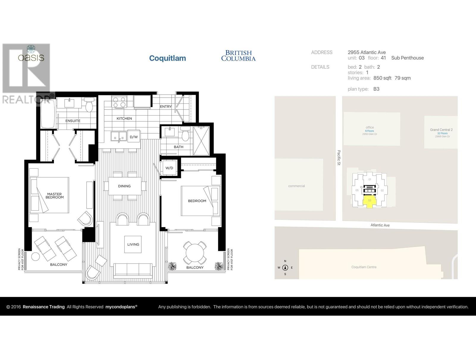 4103 2955 Atlantic Avenue, Coquitlam, British Columbia  V3B 0H9 - Photo 33 - R2953143