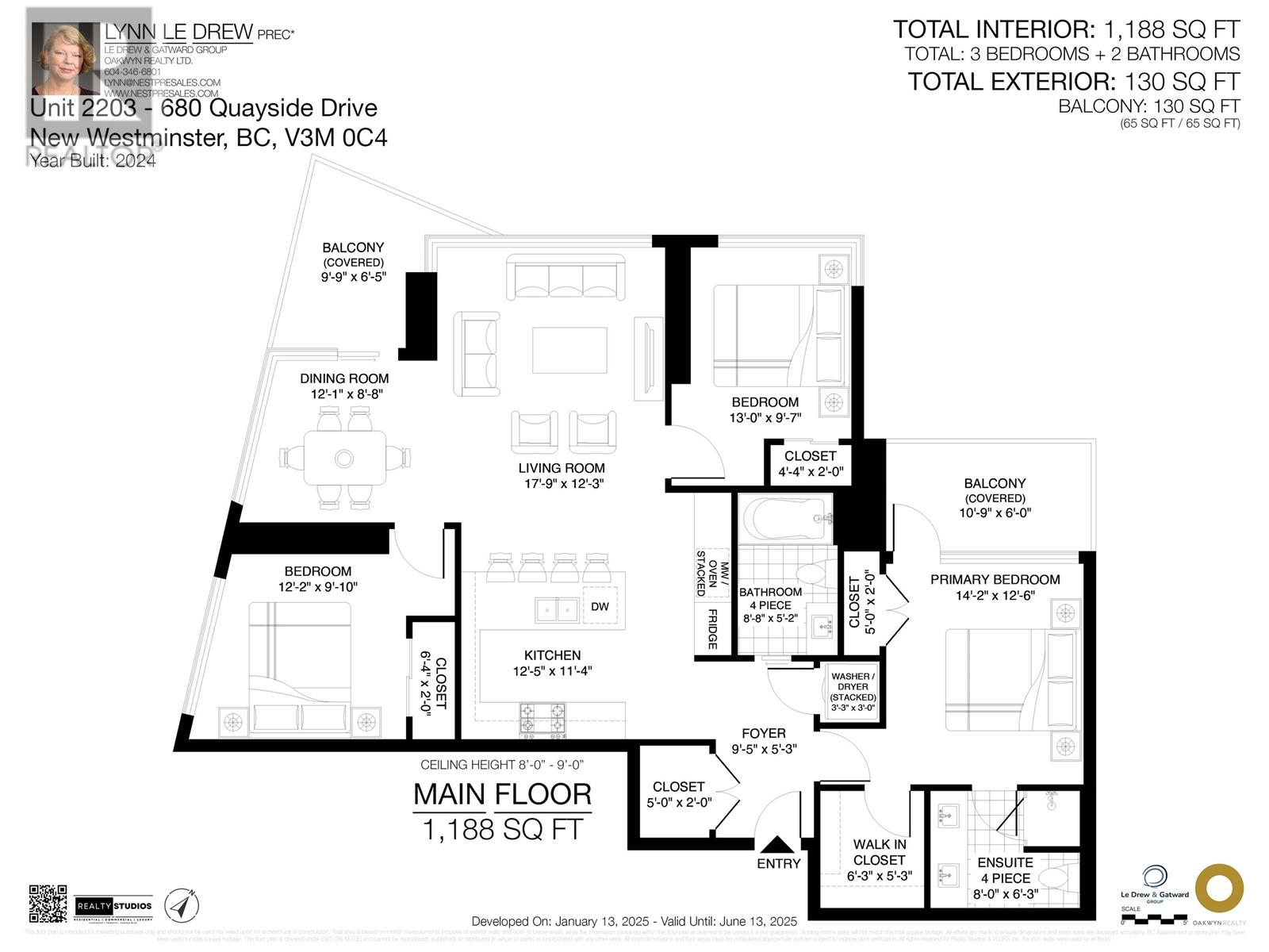 2203 680 Quayside Drive, New Westminster, British Columbia  V3M 0C4 - Photo 40 - R2956778