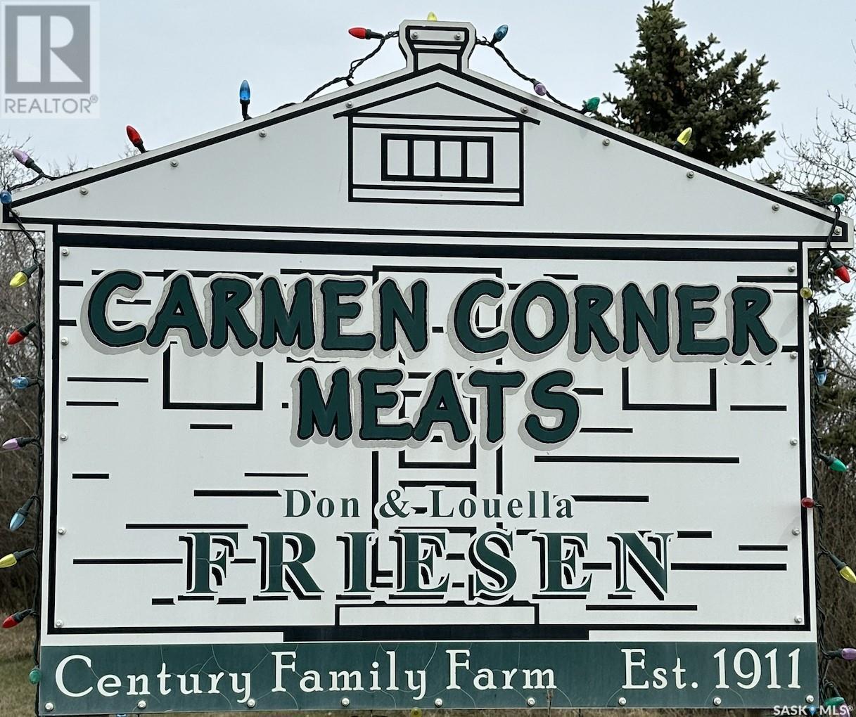Carmen Corner Meats, Laird Rm No. 404, Saskatchewan