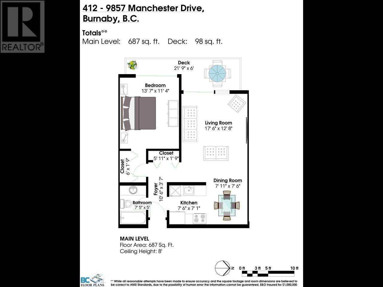 Listing Picture 18 of 18 : 412 9857 MANCHESTER DRIVE, Burnaby / 本拿比 - 魯藝地產 Yvonne Lu Group - MLS Medallion Club Member