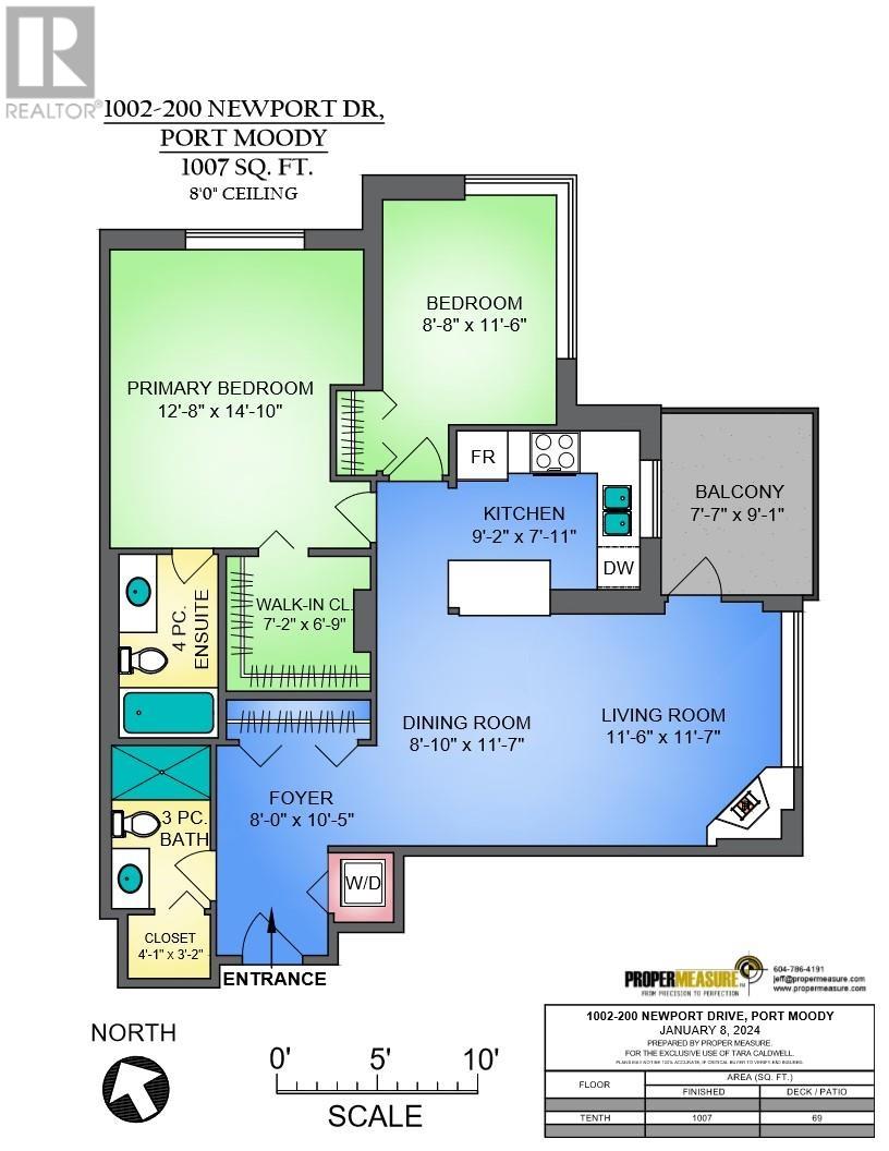 1002 200 Newport Drive, Port Moody, British Columbia  V3H 5B7 - Photo 14 - R2954956