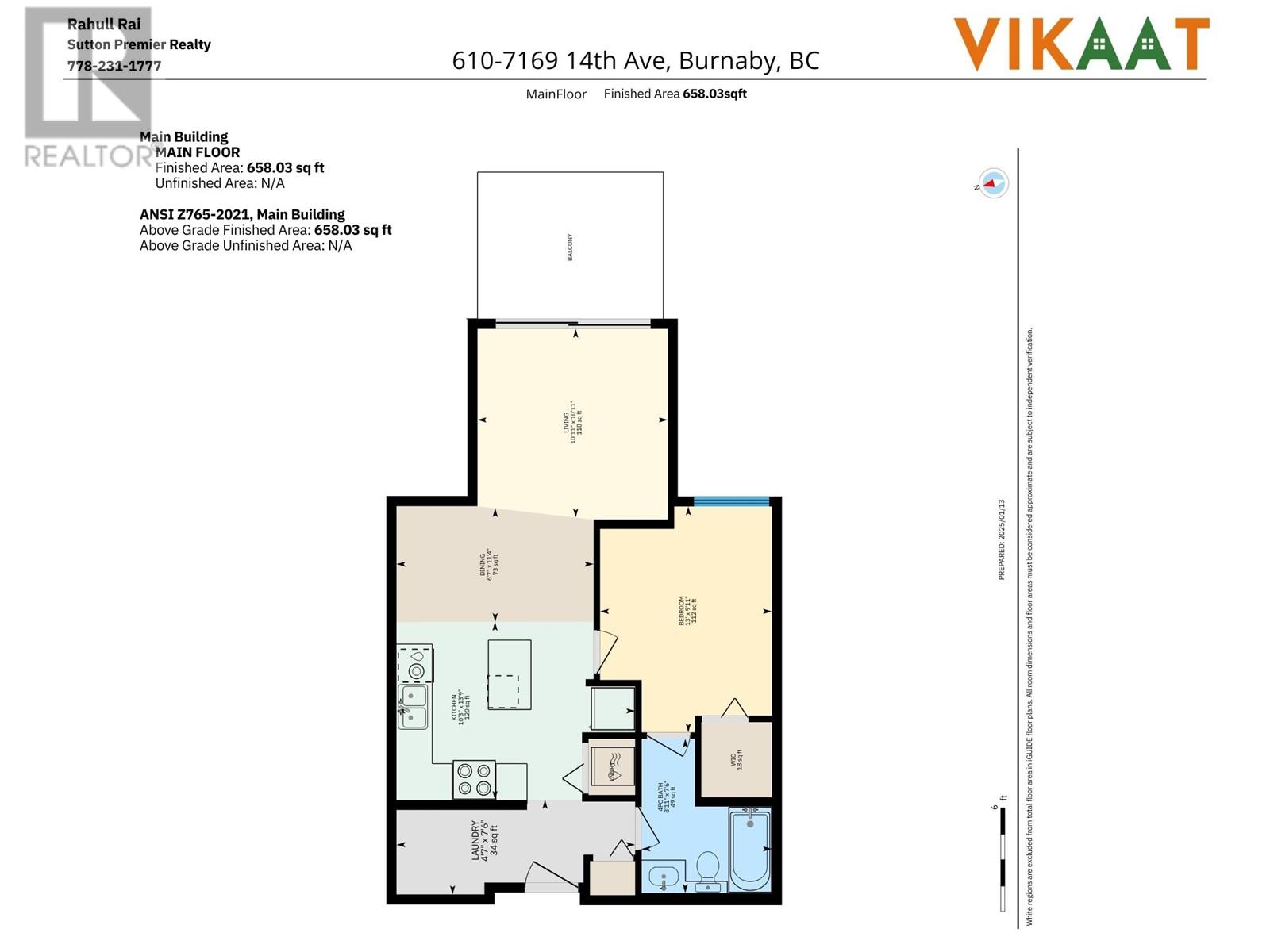 Listing Picture 2 of 29 : 610 7169 14TH AVENUE, Burnaby / 本拿比 - 魯藝地產 Yvonne Lu Group - MLS Medallion Club Member