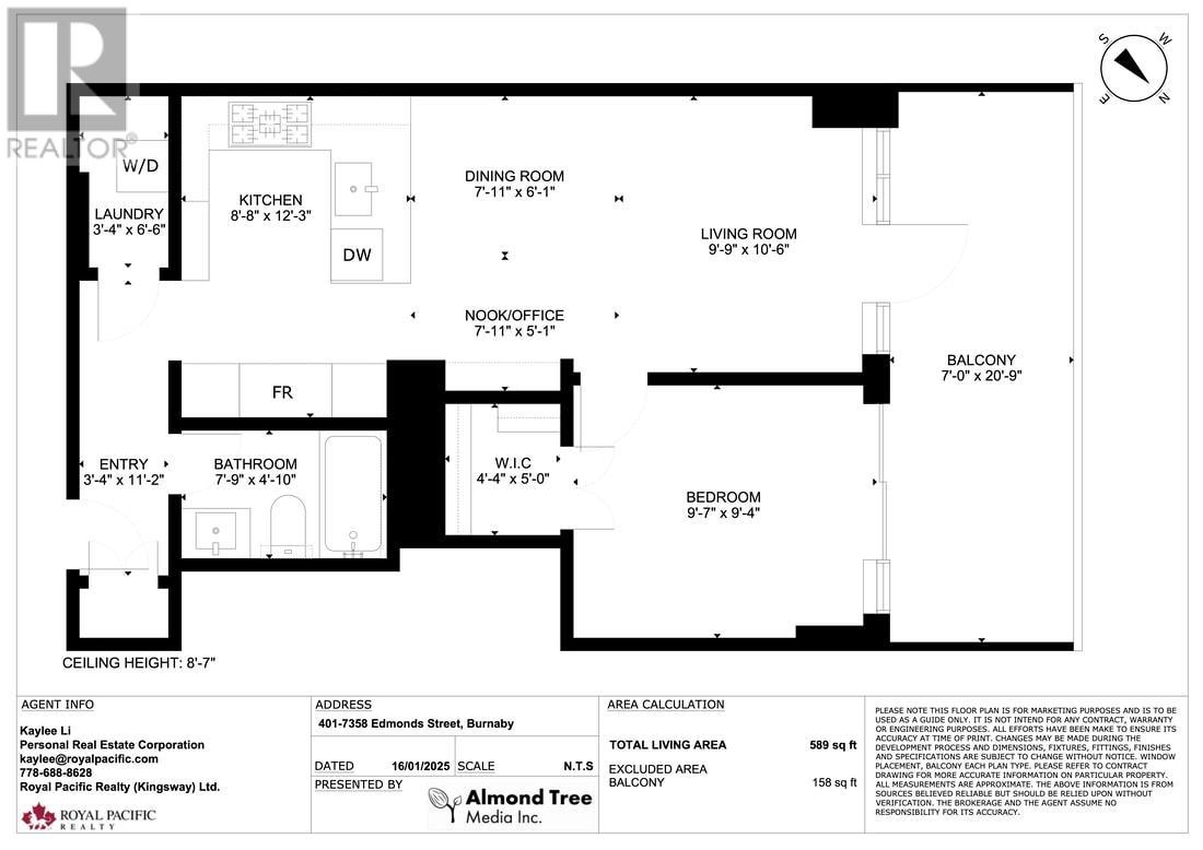 Property at 401 7358 EDMONDS STREET image 3
