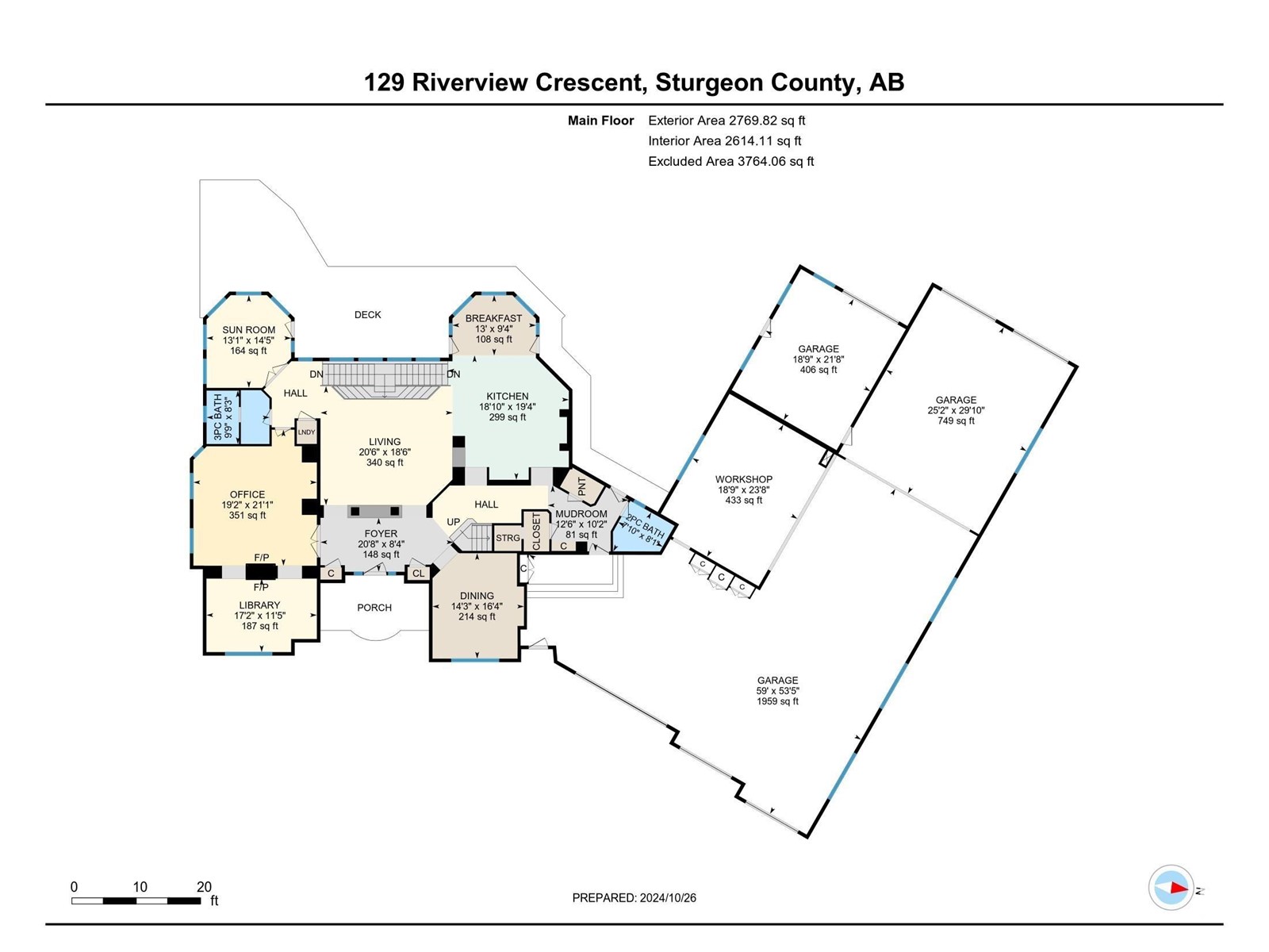 129 Riverview Cr, Rural Sturgeon County, Alberta  T8T 0B9 - Photo 73 - E4418425