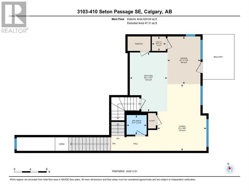 3103, 410 Seton Passage Se, Calgary, Alberta  T3M 0M2 - Photo 41 - A2188418