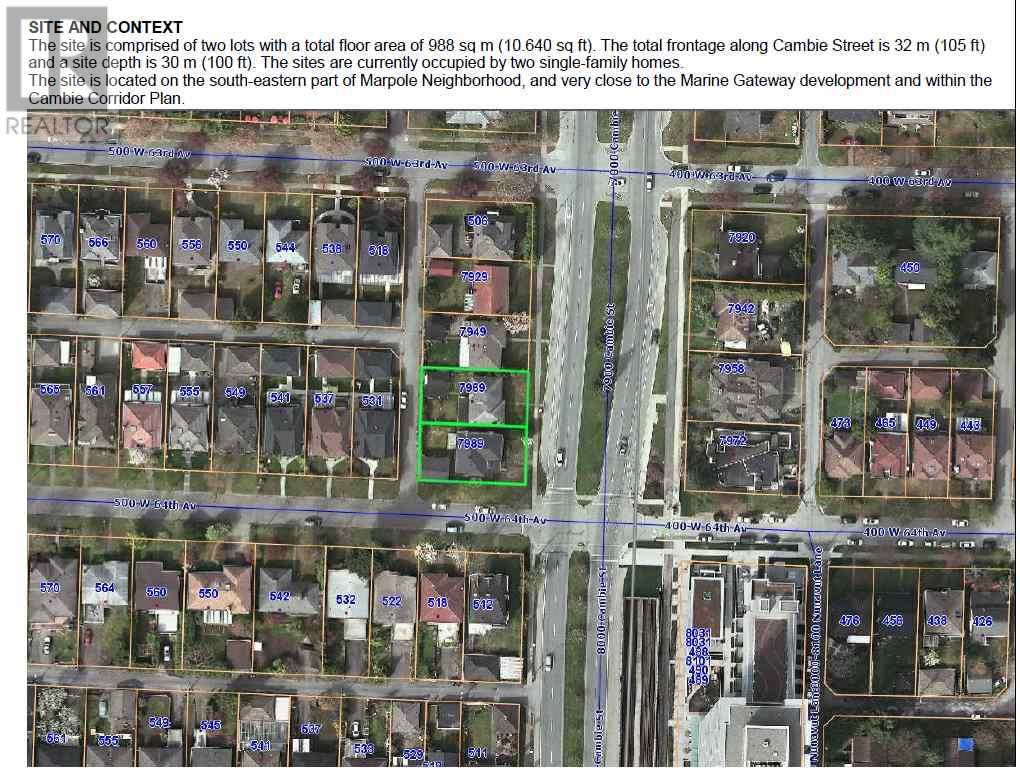 Listing Picture 2 of 27 : 7969-7989 CAMBIE STREET, Vancouver / 溫哥華 - 魯藝地產 Yvonne Lu Group - MLS Medallion Club Member