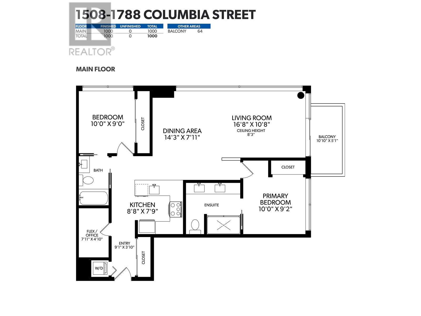 1508 1788 Columbia Street, Vancouver, British Columbia  V5Y 0L7 - Photo 40 - R2956737