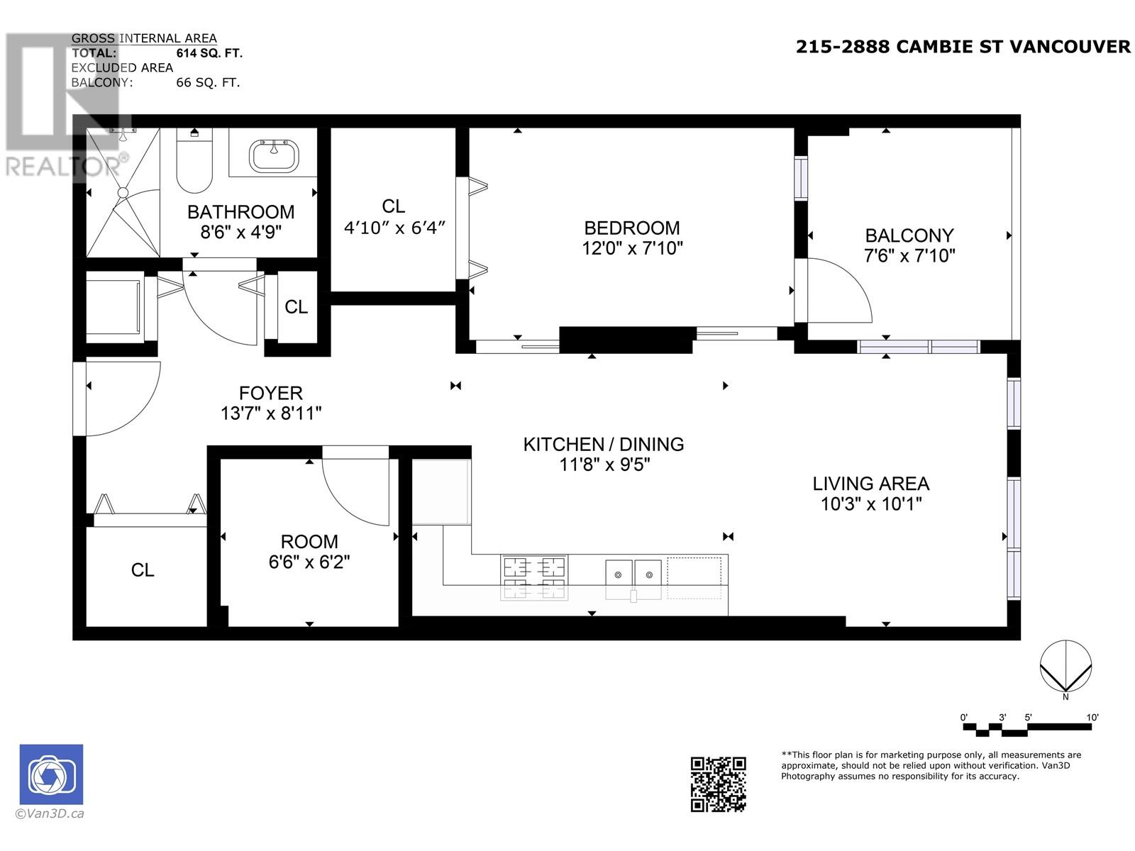 Listing Picture 18 of 23 : 215 2888 CAMBIE STREET, Vancouver / 溫哥華 - 魯藝地產 Yvonne Lu Group - MLS Medallion Club Member