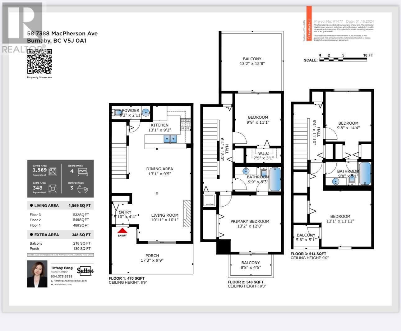 Listing Picture 32 of 32 : 58 7388 MACPHERSON AVENUE, Burnaby / 本拿比 - 魯藝地產 Yvonne Lu Group - MLS Medallion Club Member