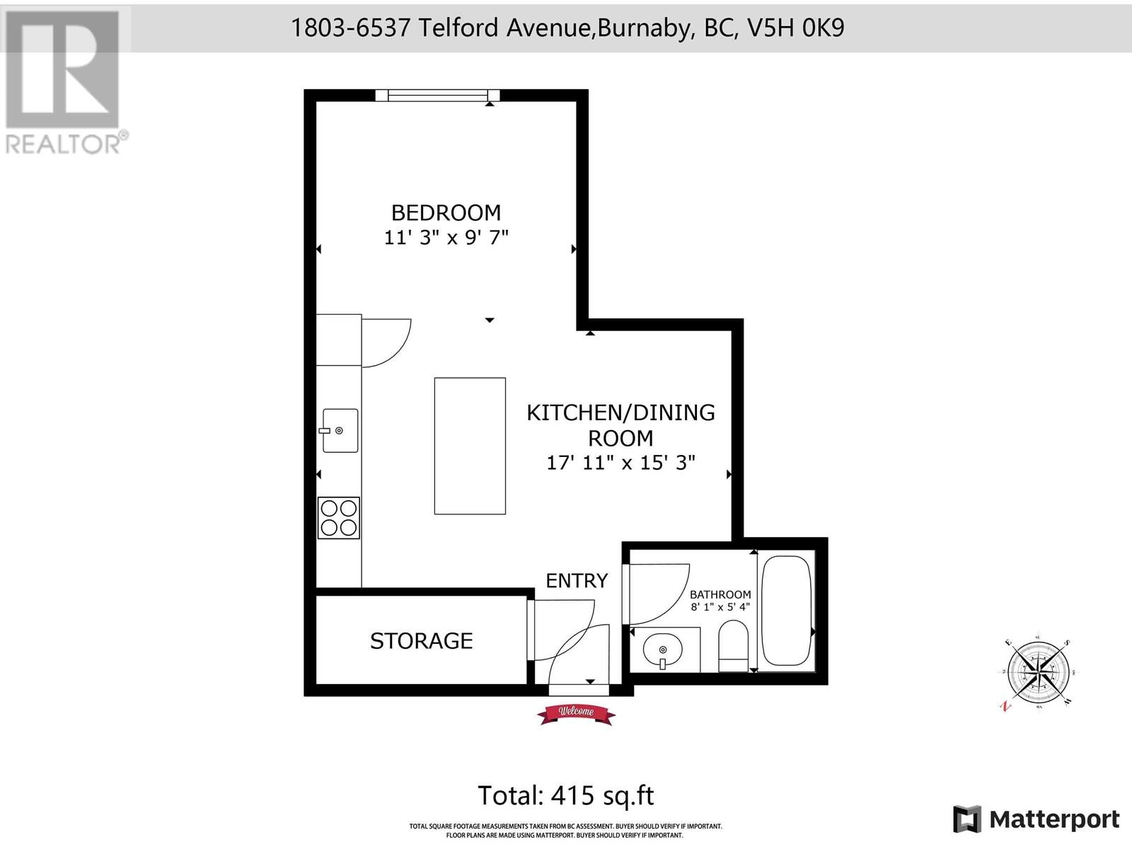 1803 6537 Telford Avenue, Burnaby, British Columbia  V5H 0K9 - Photo 30 - R2946225