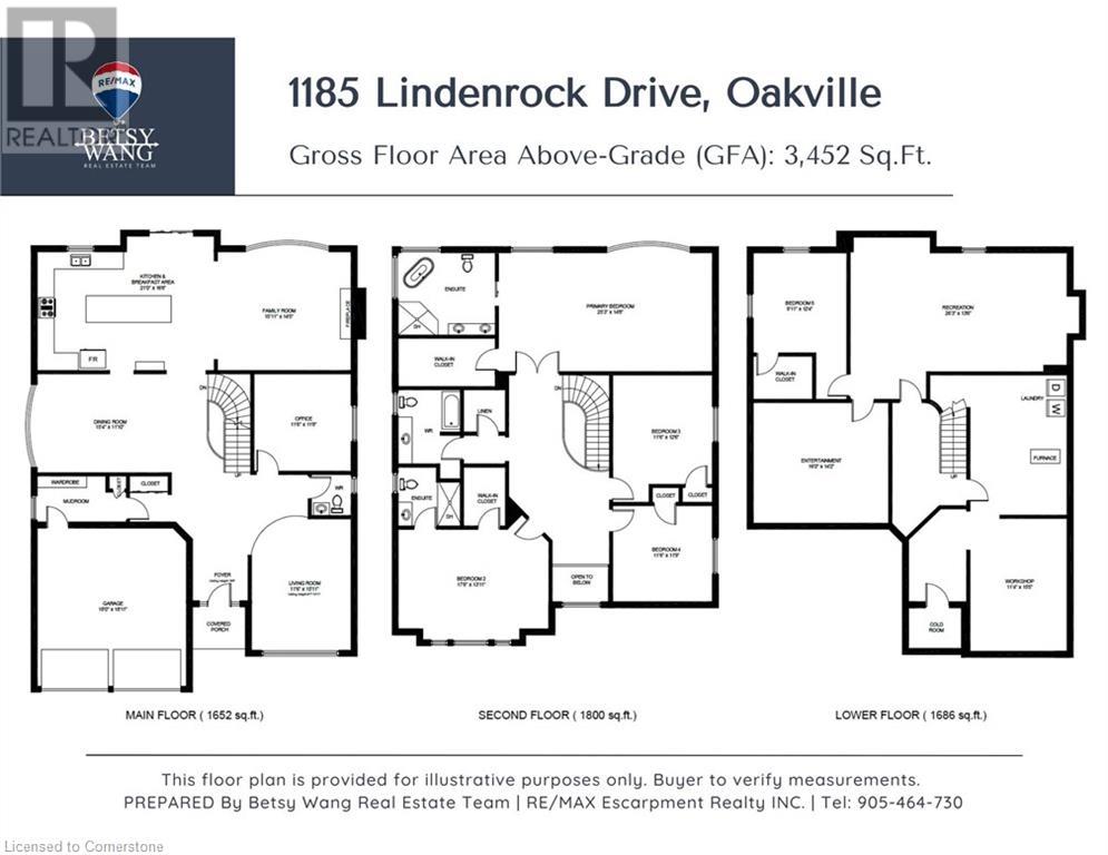1185 Lindenrock Drive, Oakville, Ontario  L6H 6T5 - Photo 42 - 40690985