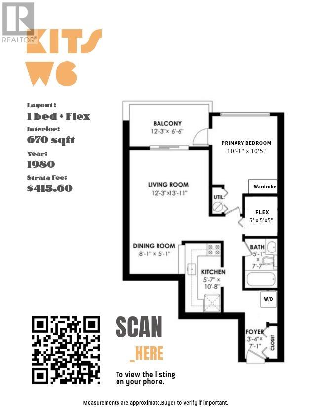 201 1990 W 6th Avenue, Vancouver, British Columbia  V6J 4V4 - Photo 18 - R2955993