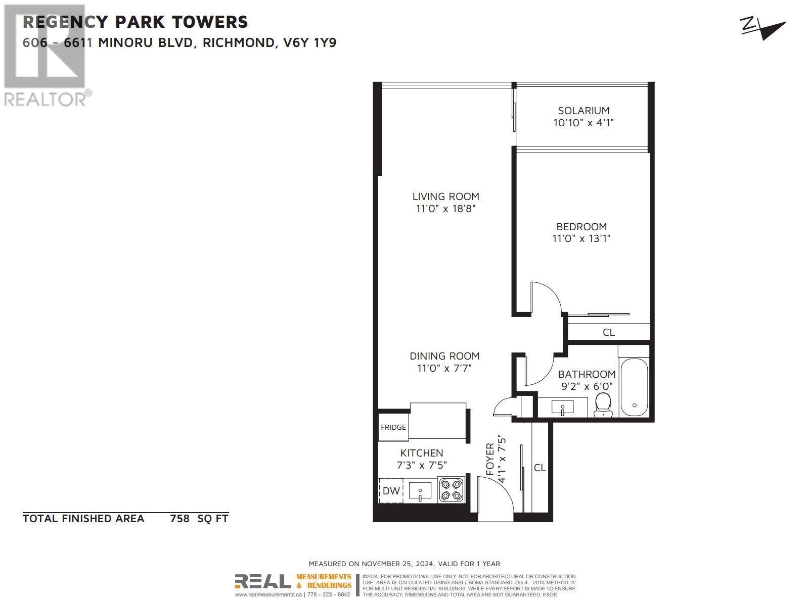 Listing Picture 25 of 37 : 606 6651 MINORU BOULEVARD, Richmond / 烈治文 - 魯藝地產 Yvonne Lu Group - MLS Medallion Club Member