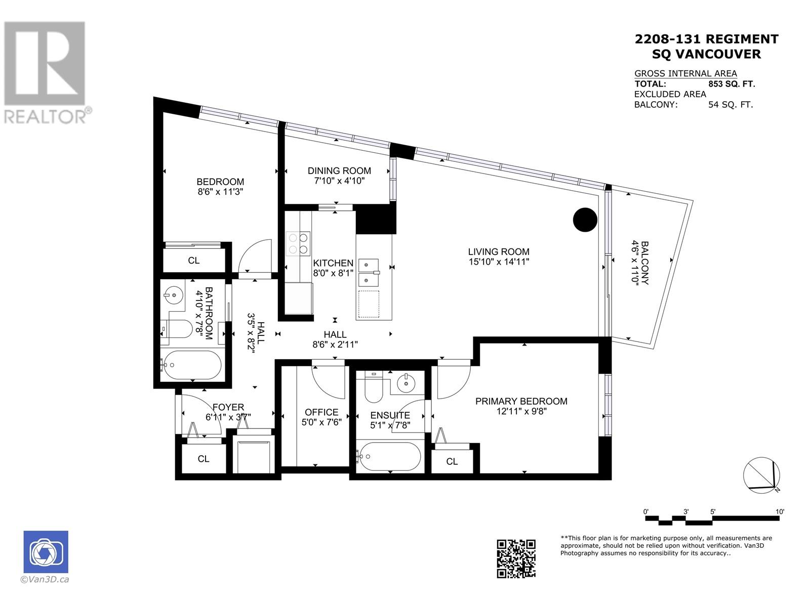 2208 131 Regiment Square, Vancouver, British Columbia  V6B 1X6 - Photo 26 - R2958231