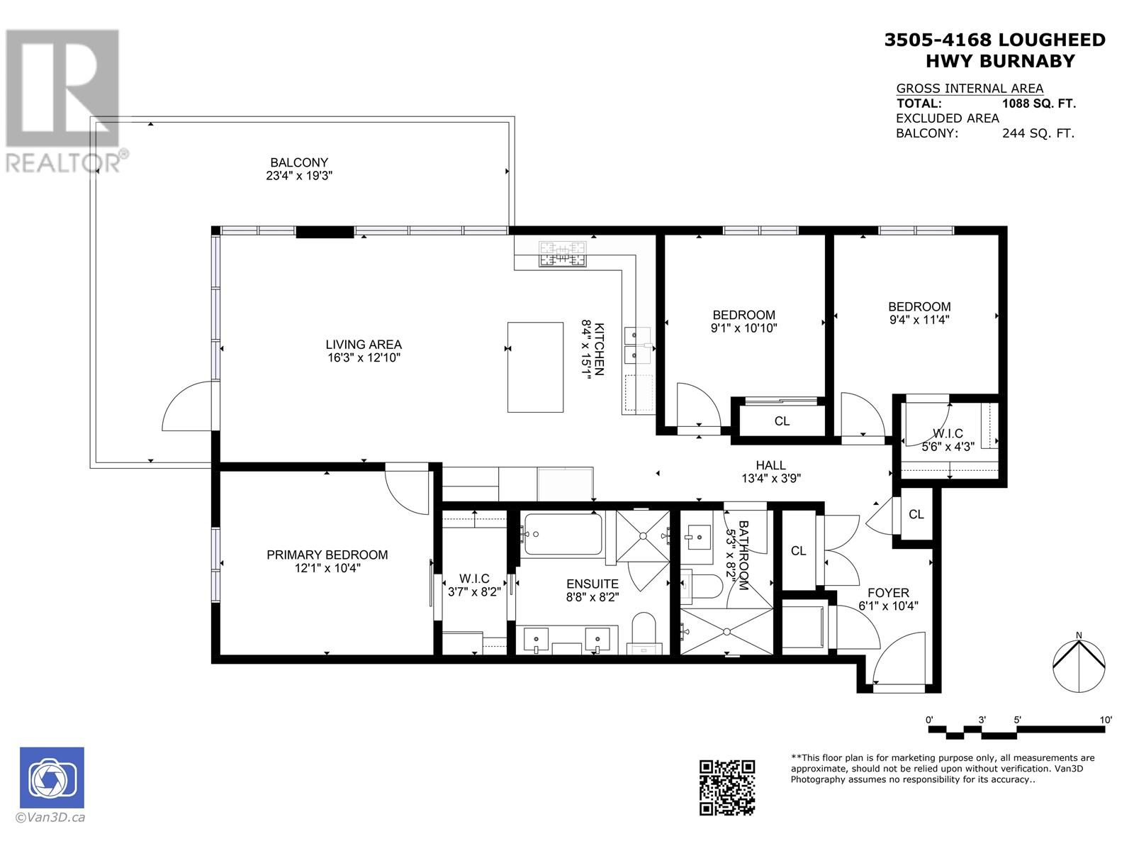 3505 4168 Lougheed Highway, Burnaby, British Columbia  V5C 0N9 - Photo 25 - R2957803