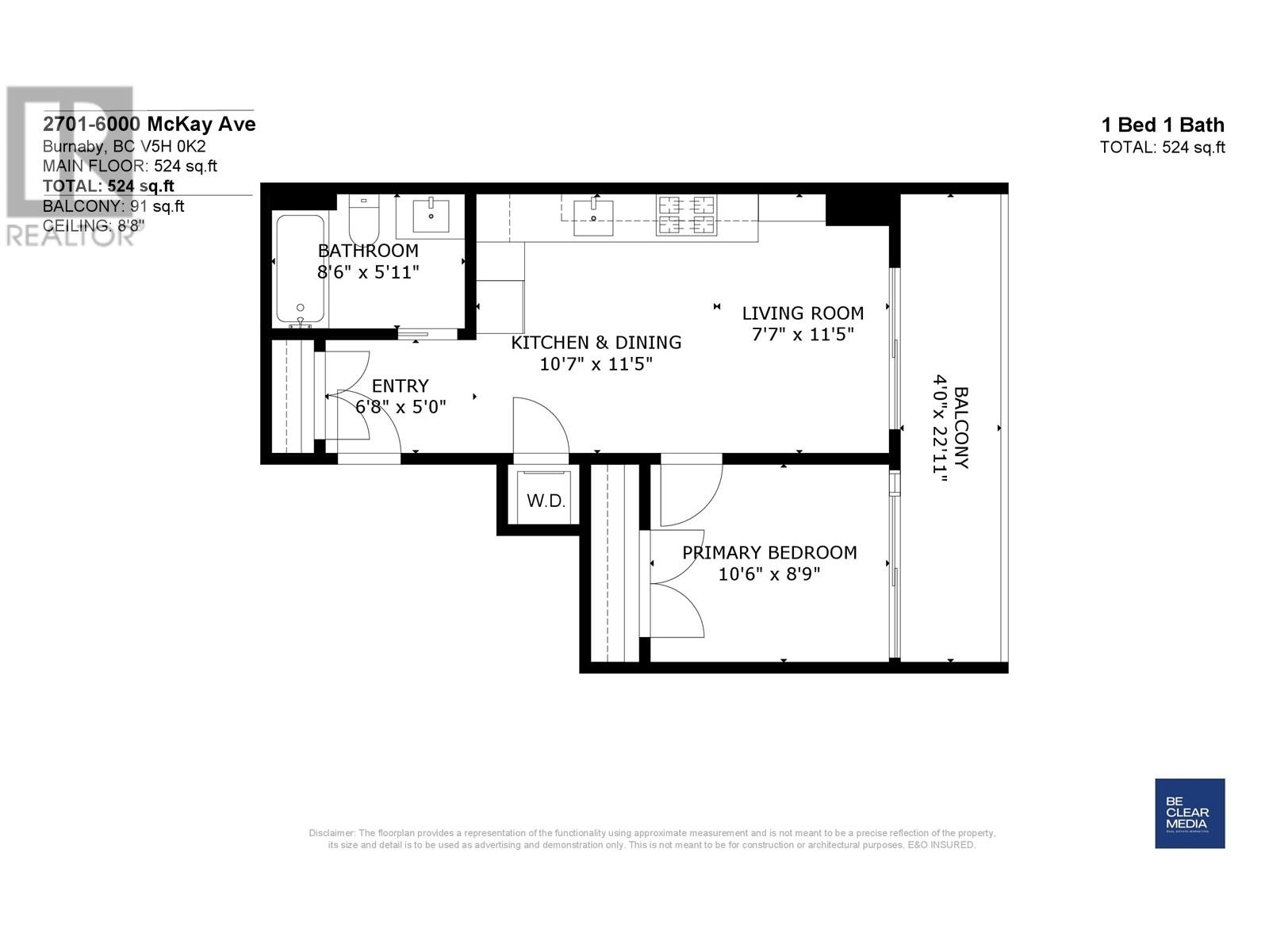 Listing Picture 28 of 28 : 2701 6000 MCKAY AVENUE, Burnaby / 本拿比 - 魯藝地產 Yvonne Lu Group - MLS Medallion Club Member