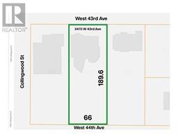 3470 W 43RD AVENUE, Vancouver, British Columbia