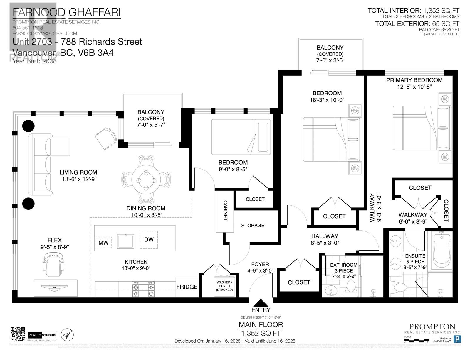 2703 788 Richards Street, Vancouver, British Columbia  V6B 0C7 - Photo 25 - R2958164