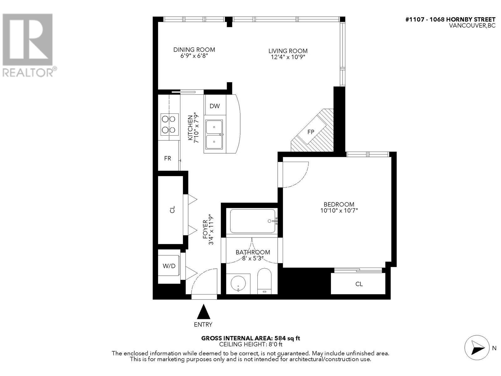 1107 1068 Hornby Street, Vancouver, British Columbia  V6Z 2Y7 - Photo 35 - R2958966