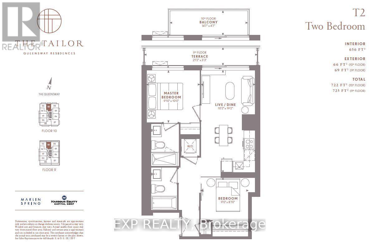 903 - 1195 The Queens Way, Toronto, Ontario  M8Z 1R6 - Photo 24 - W11936099