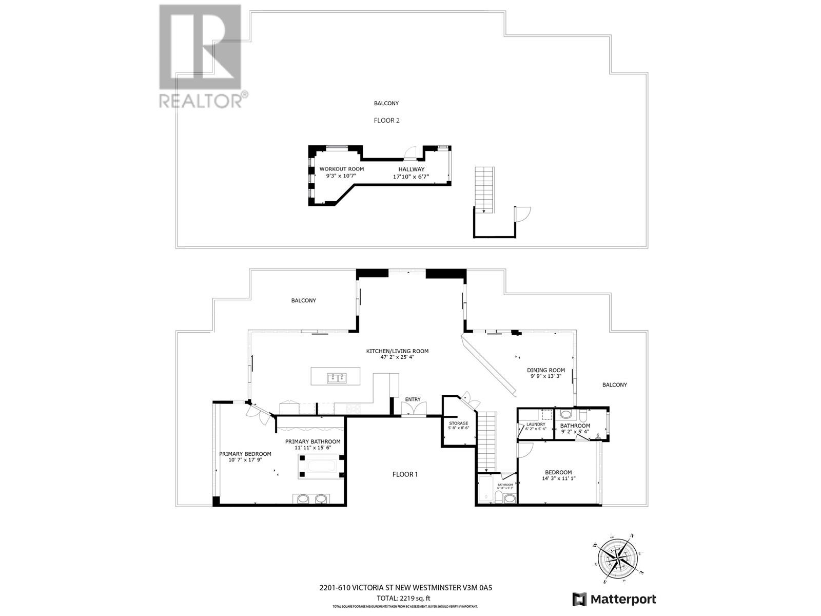 2201 610 Victoria Street, New Westminster, British Columbia  V3M 0A5 - Photo 38 - R2958873