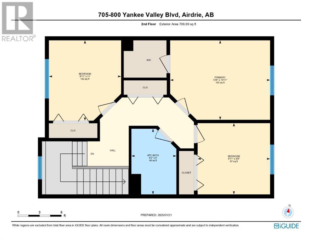 705, 800 Yankee Valley Boulevard Se, Airdrie, Alberta  T4A 2L2 - Photo 24 - A2187059