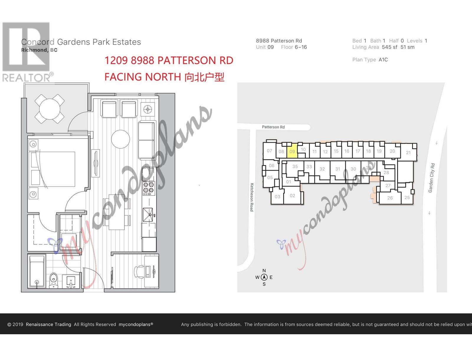 1209 8988 Patterson Road, Richmond, British Columbia  V6X 0R2 - Photo 26 - R2959376