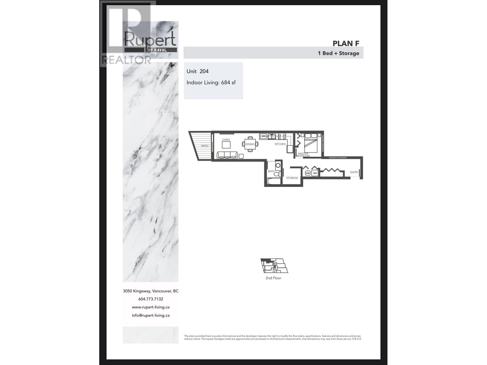 204 3050 Kingsway, Vancouver, British Columbia  V5R 5J7 - Photo 4 - R2956860