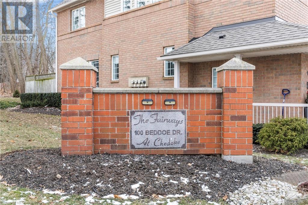 100 Beddoe Drive Unit# 110, Hamilton, Ontario  L8P 4Z2 - Photo 32 - 40689923