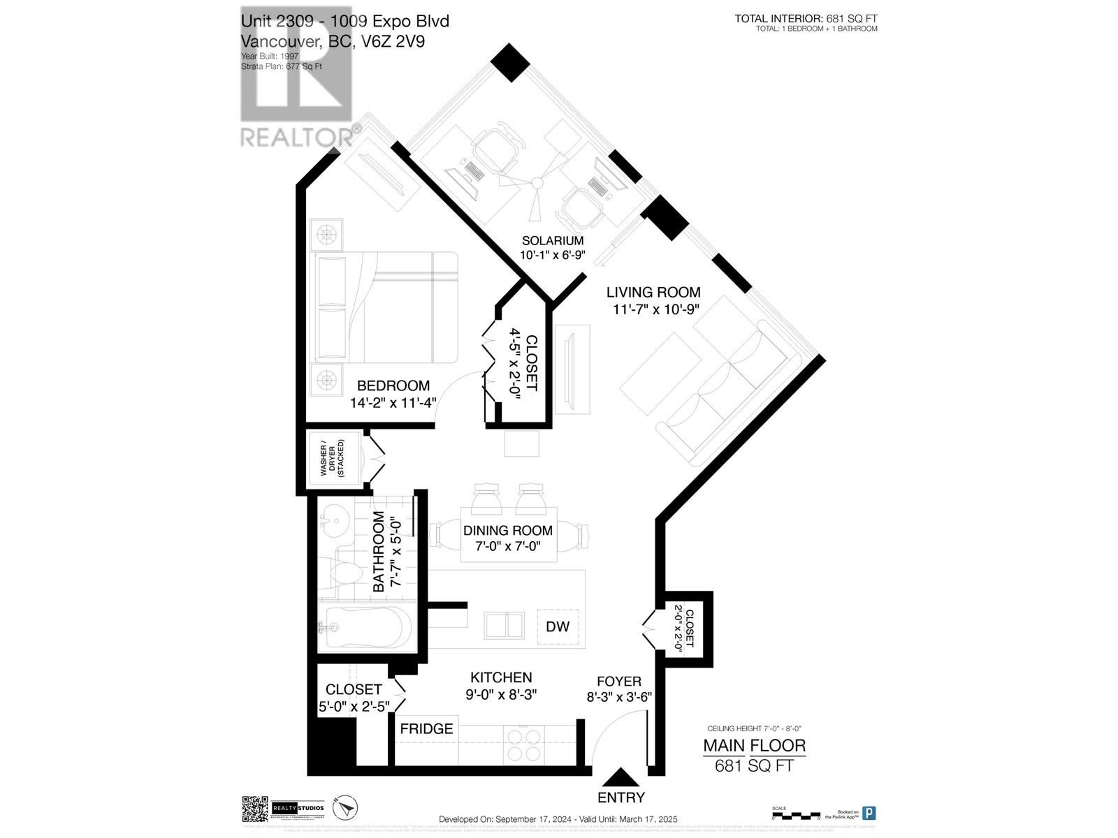 2309 1009 Expo Boulevard, Vancouver, British Columbia  V6Z 2V9 - Photo 2 - R2959786