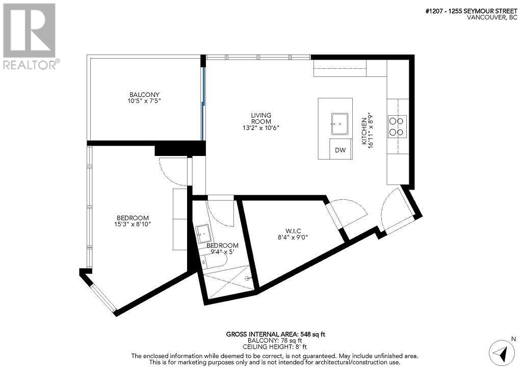 1207 1255 Seymour Street, Vancouver, British Columbia  V6B 0H1 - Photo 33 - R2959740