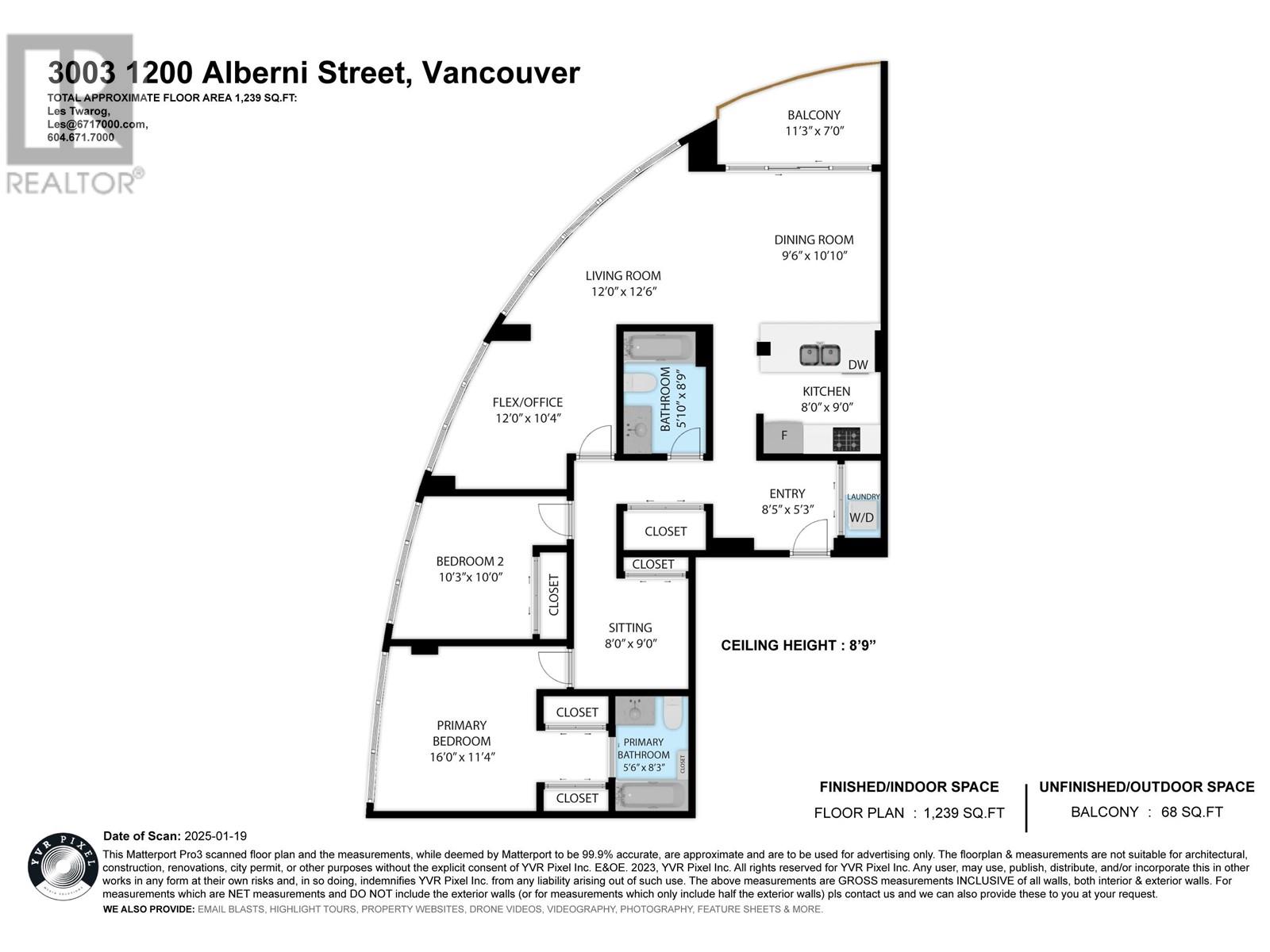 3003 1200 Alberni Street, Vancouver, British Columbia  V6E 1A6 - Photo 37 - R2960006