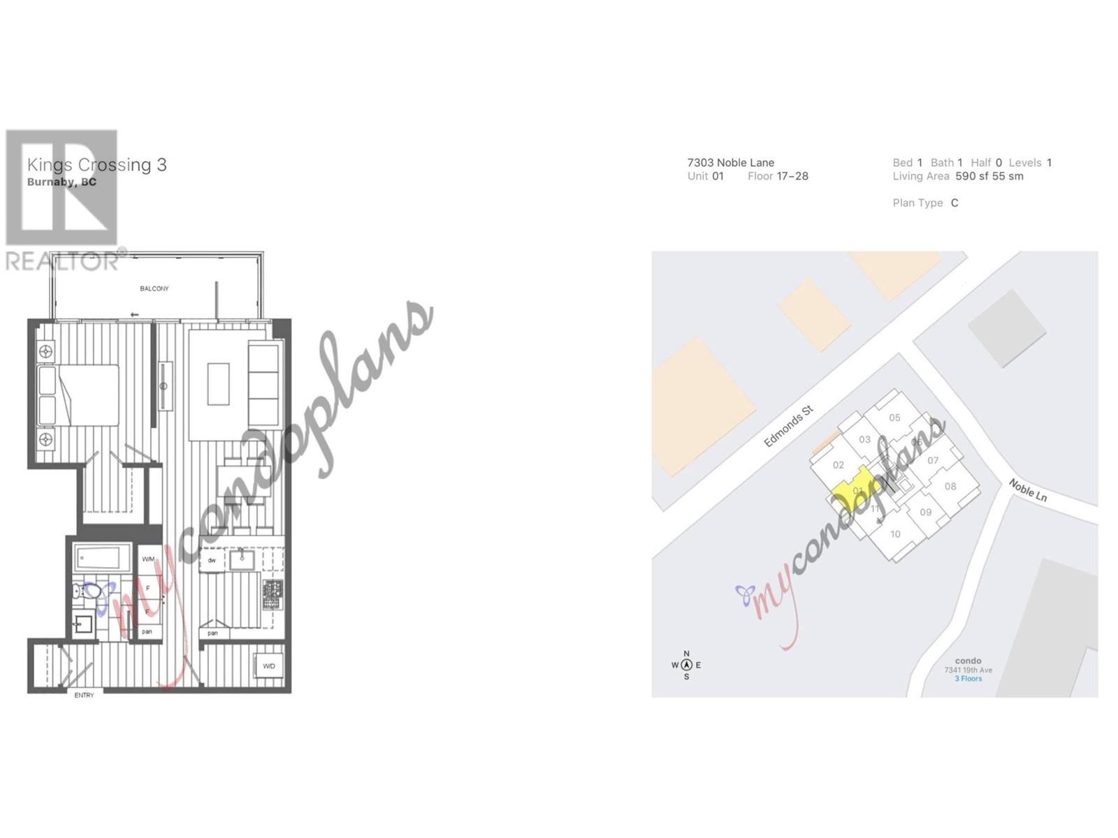 2801 7303 Noble Lane, Burnaby, British Columbia  V3N 0H2 - Photo 24 - R2960664
