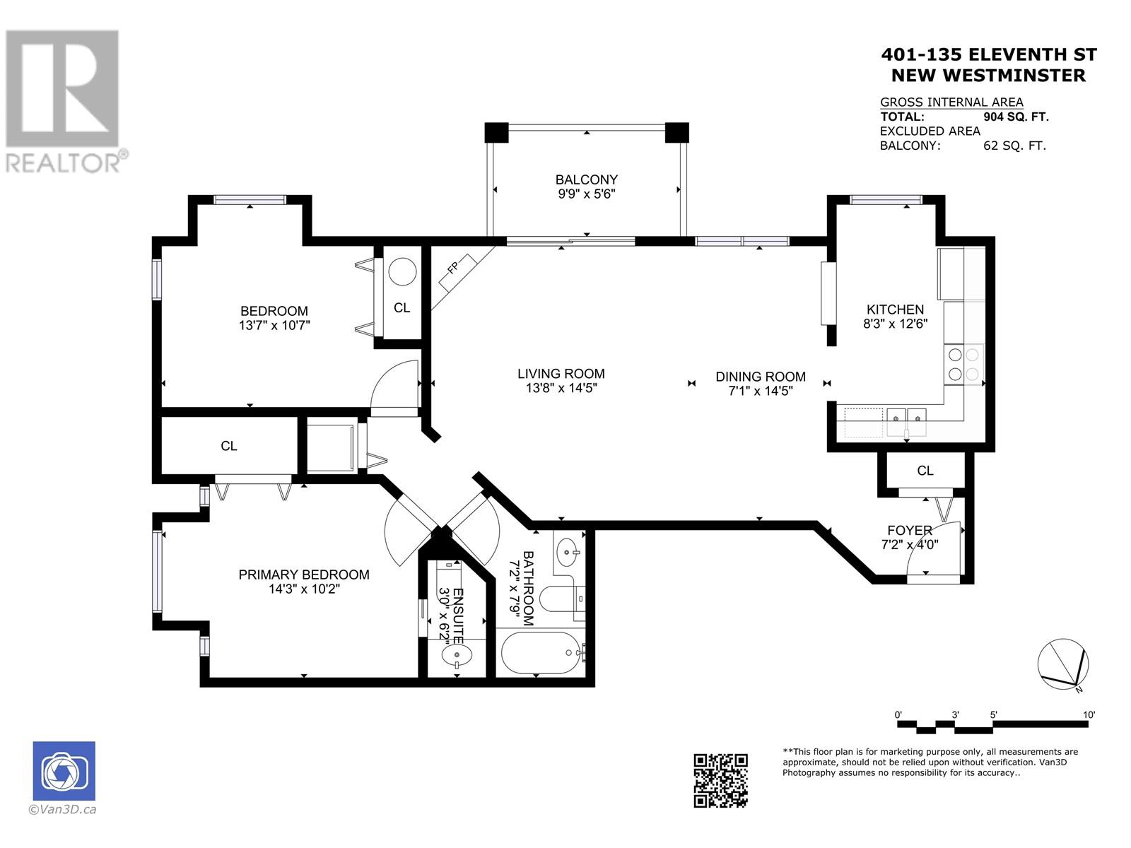 401 135 Eleventh Street, New Westminster, British Columbia  V3M 4C7 - Photo 32 - R2960463