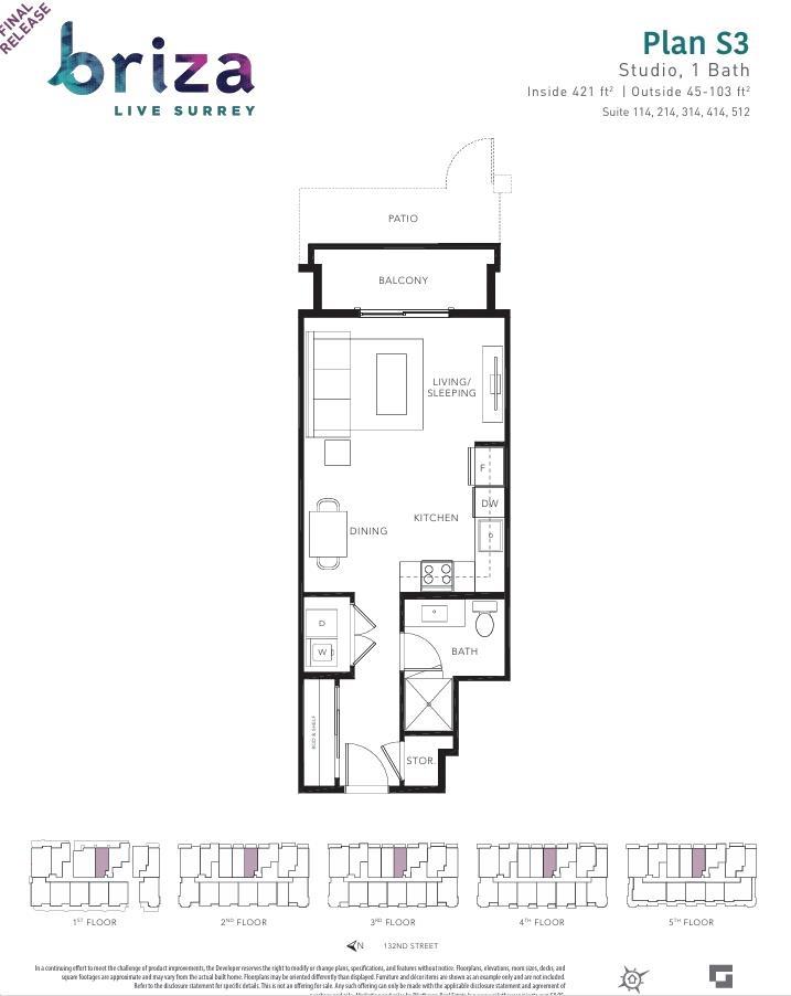 512 10616 132 Street, Surrey, British Columbia  V3T 3V8 - Photo 25 - R2957784