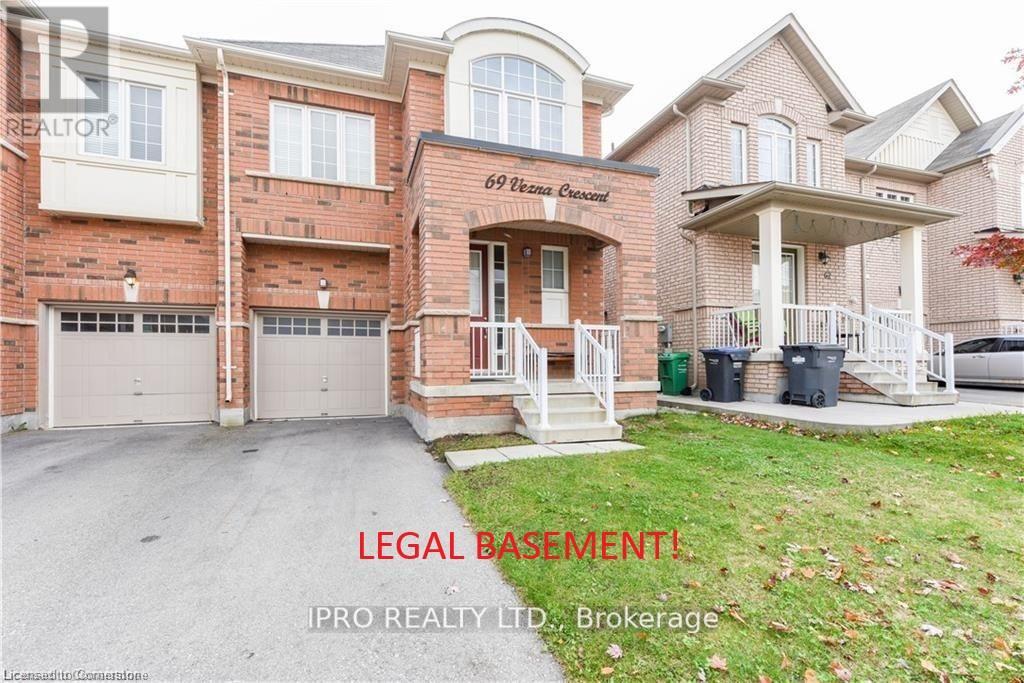 69 VEZNA CRESCENT, Brampton, Ontario